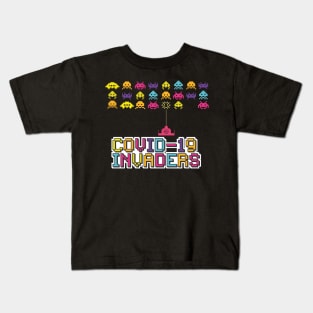 covid invader! Kids T-Shirt